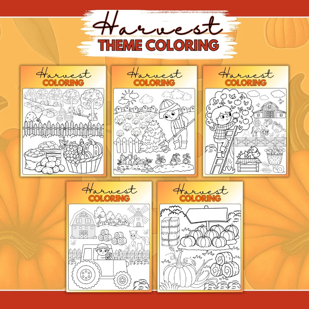 PLR Harvest Theme Bundle