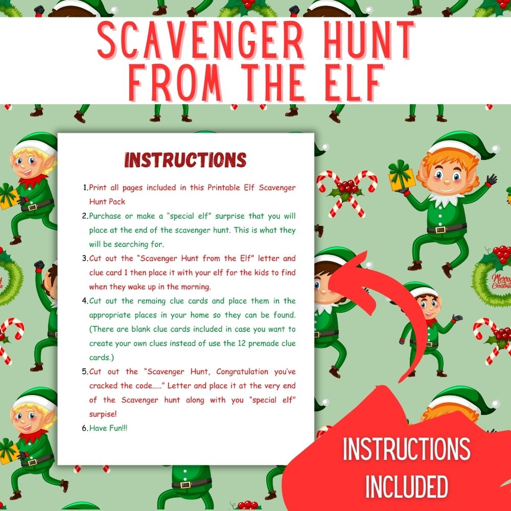 PLR Scavenger Hunt from the Elf