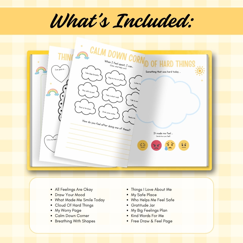 PLR Printable Mental Health Journal for Kids