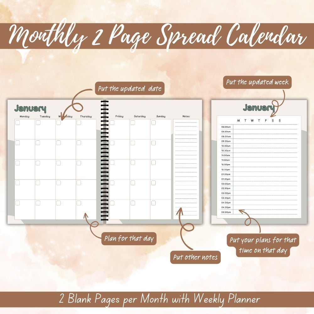 PLR Dog Walker Planner