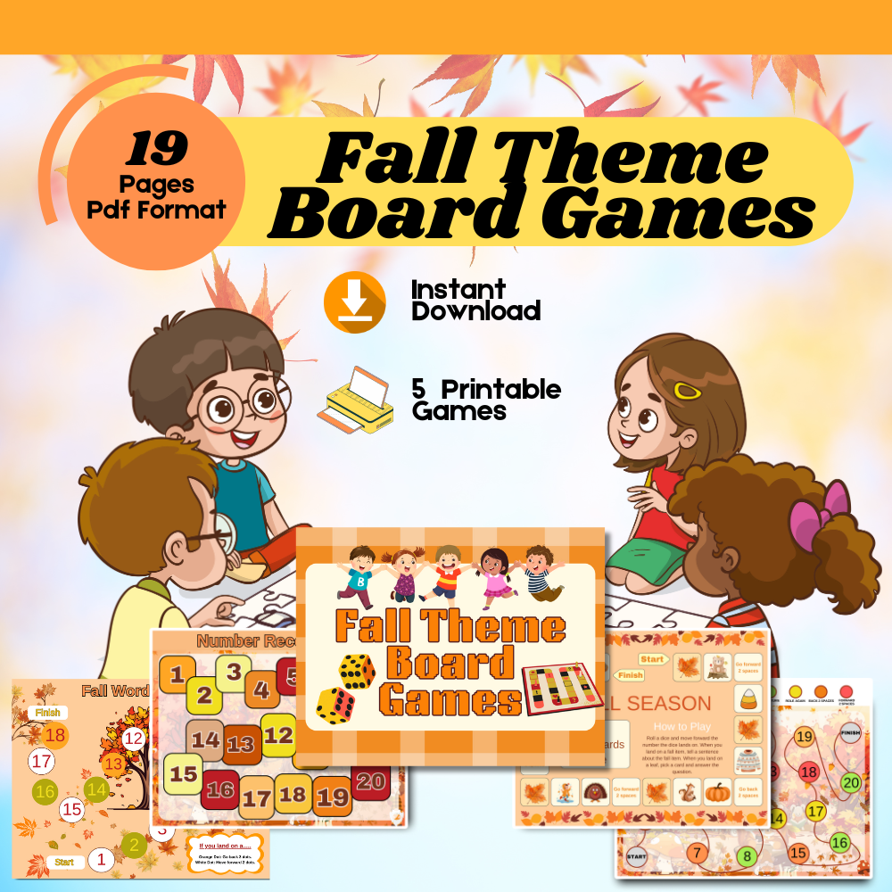 Ultimate Fall PLR Printables Template Pack