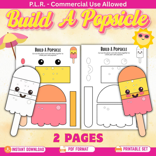PLR Printable Build a Popsicle