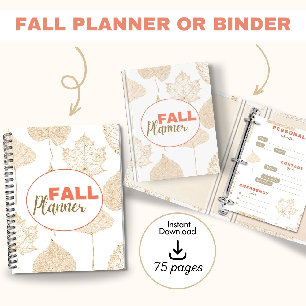 Ultimate Fall PLR Printables Template Pack