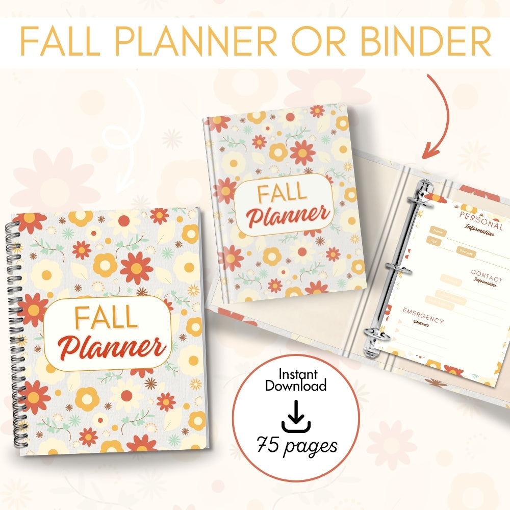 Ultimate Fall PLR Printables Template Pack