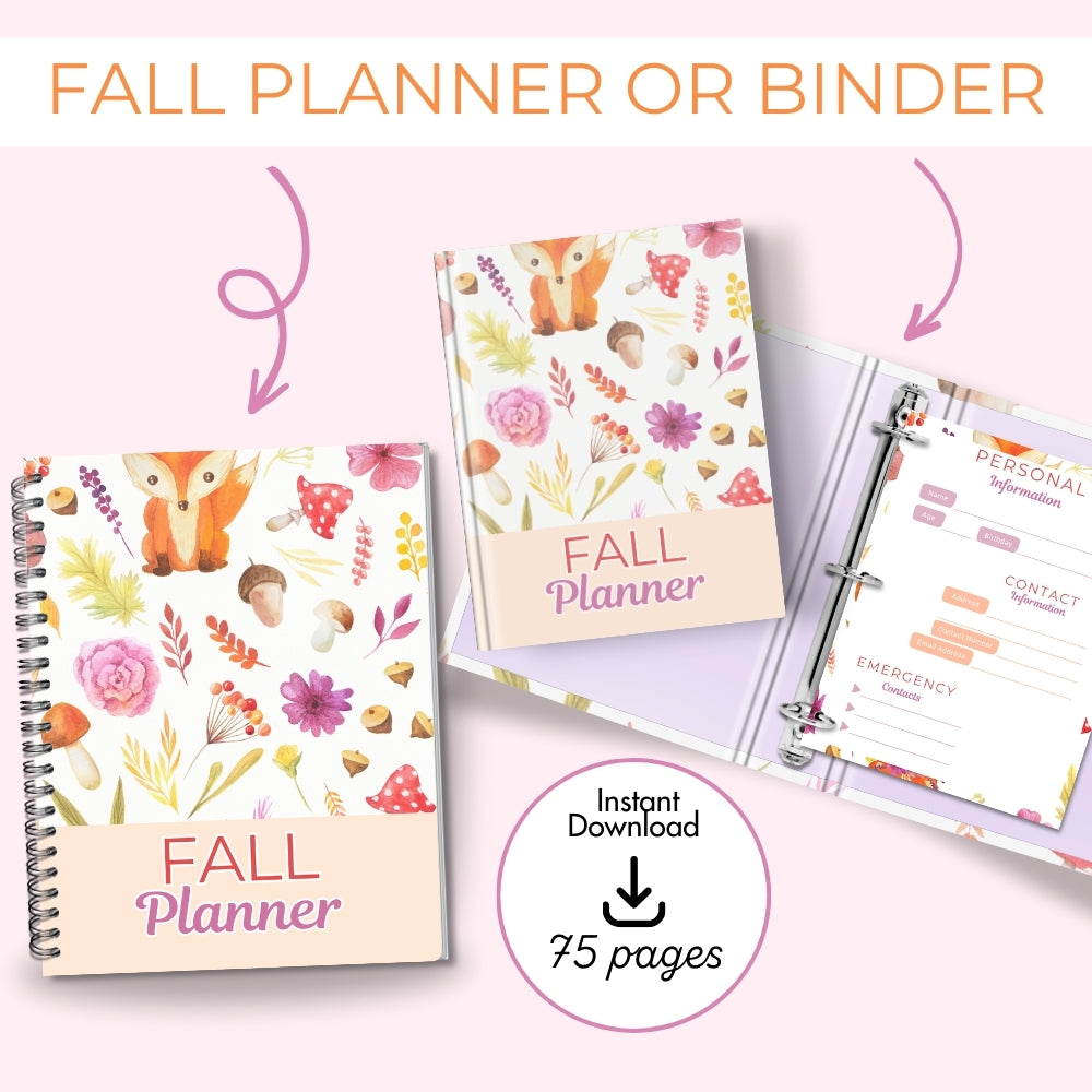 Ultimate Fall PLR Printables Template Pack