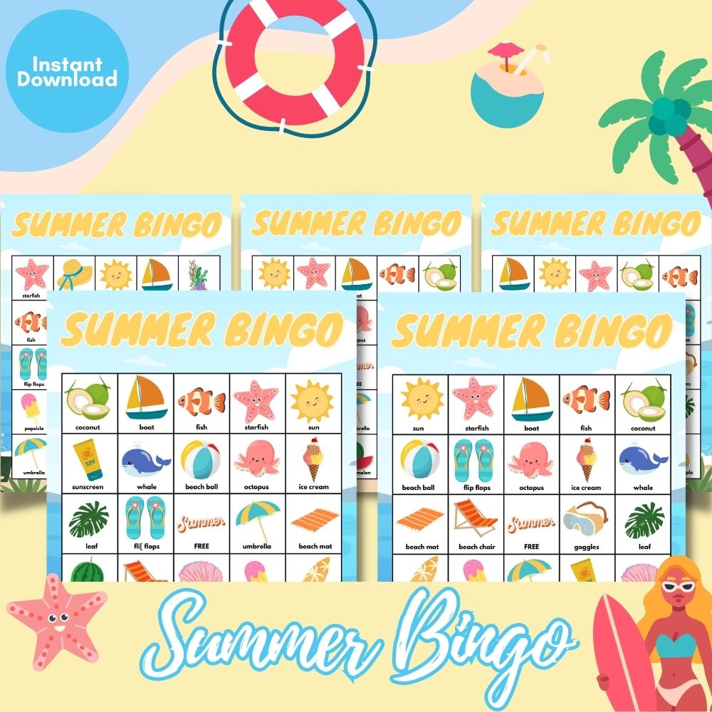 The Ultimate P.L.R. Summer Printables Template Pack