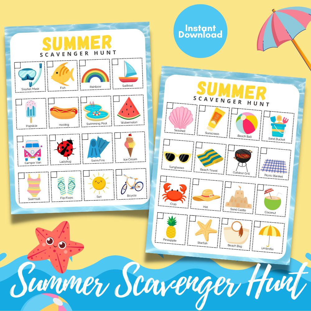 The Ultimate P.L.R. Summer Printables Template Pack