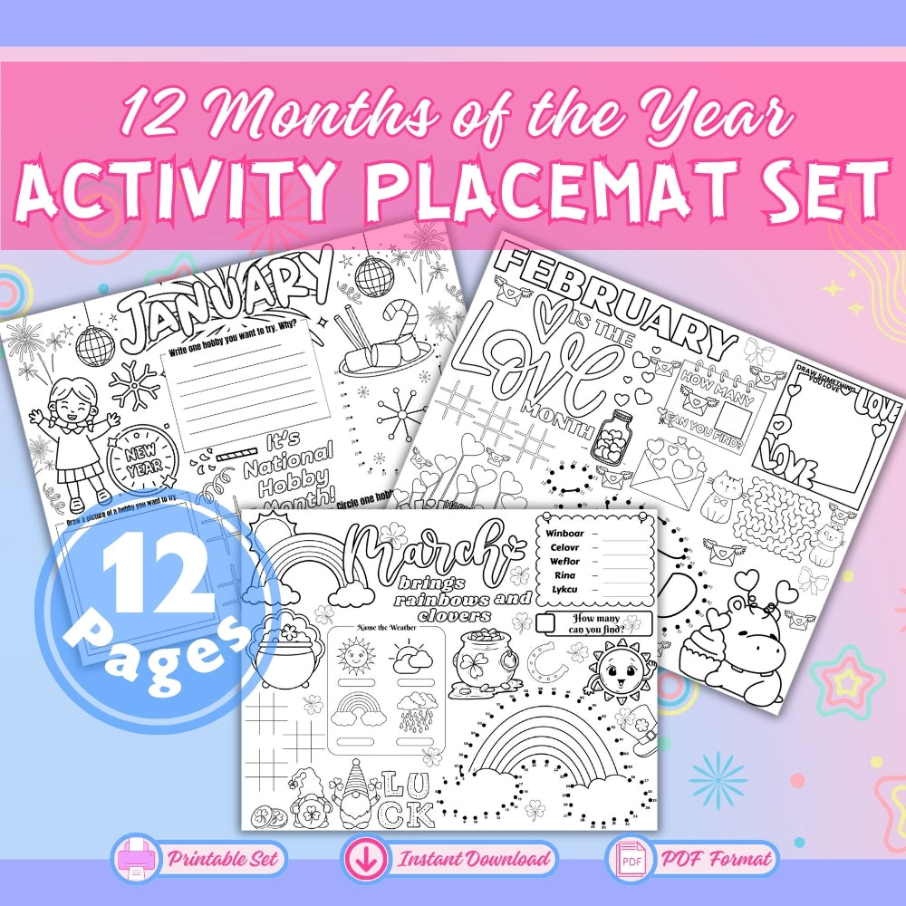 Deluxe Planner and Kid Activity Resell Pack