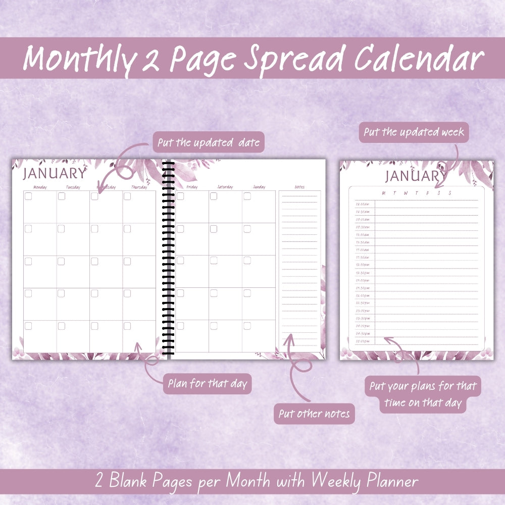 PLR Purple Canning Planner