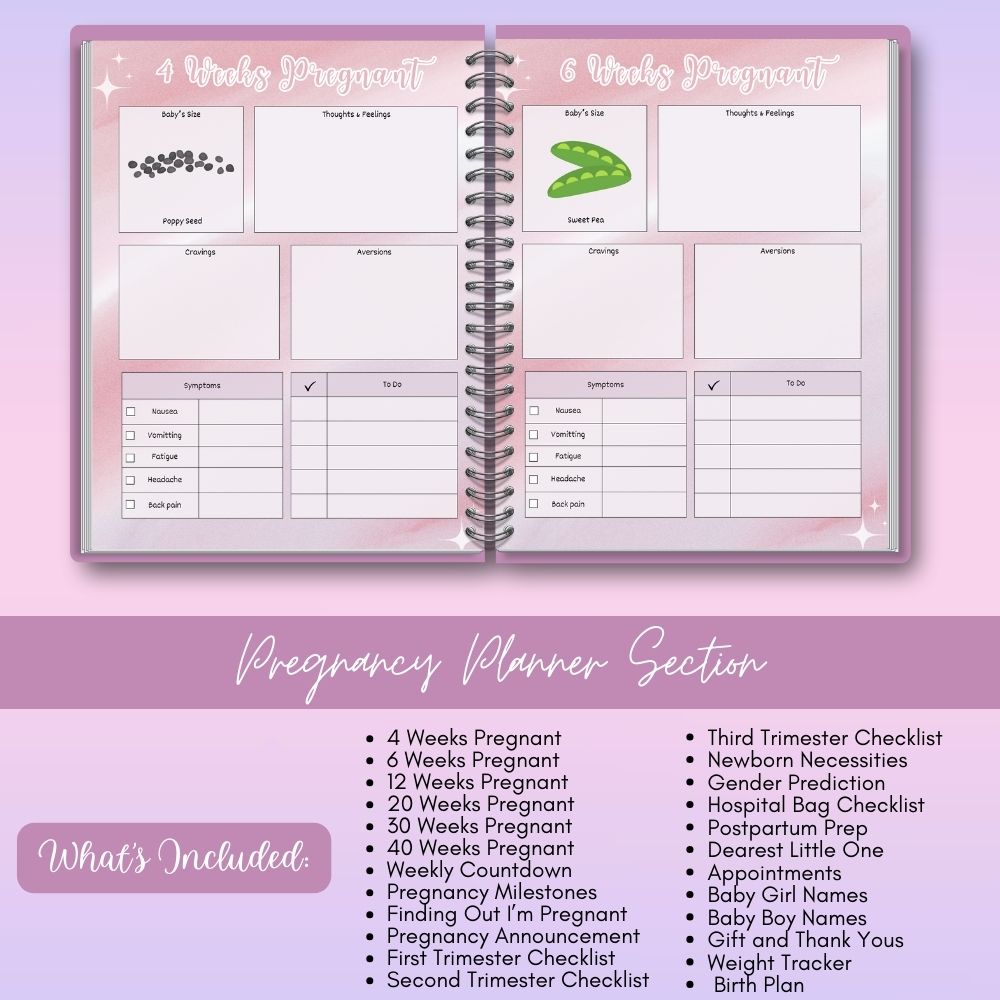 PLR Mom to Be + Busy Mom Planner