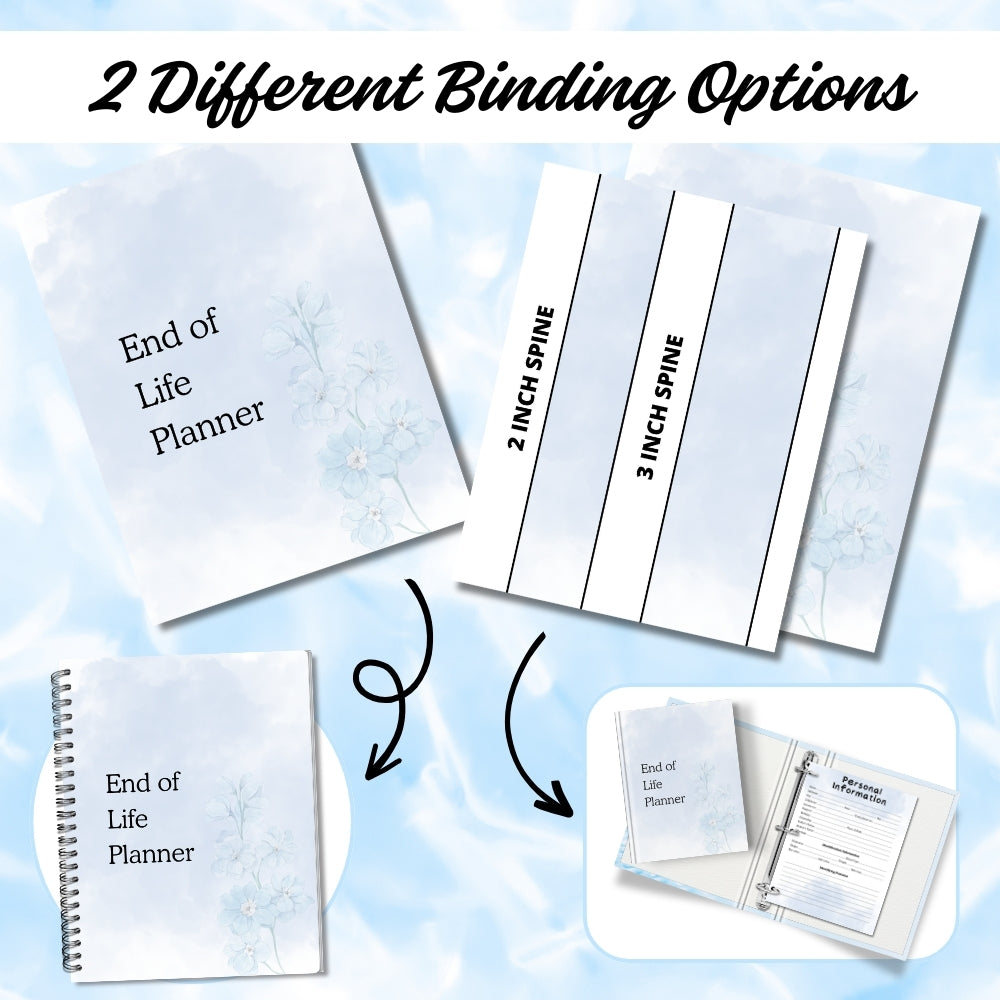 PLR Printable End of Life Planner
