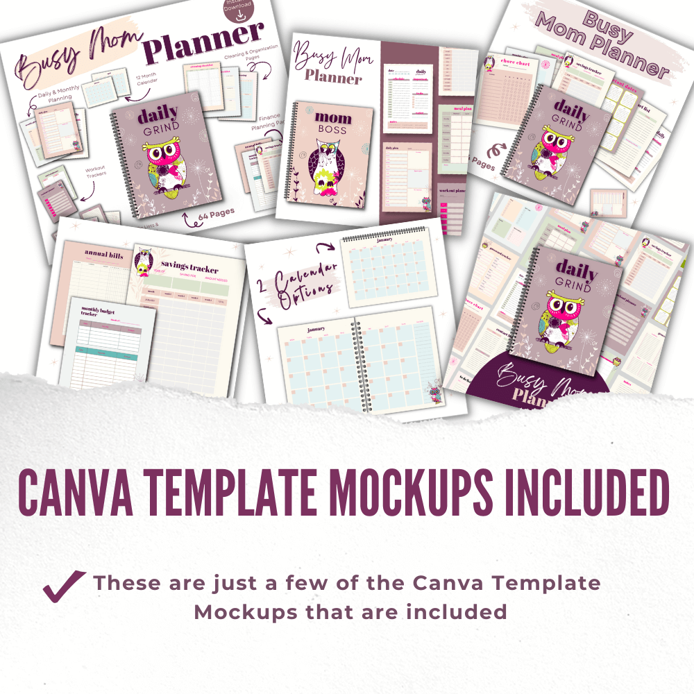 Planner Mockups Made Easy