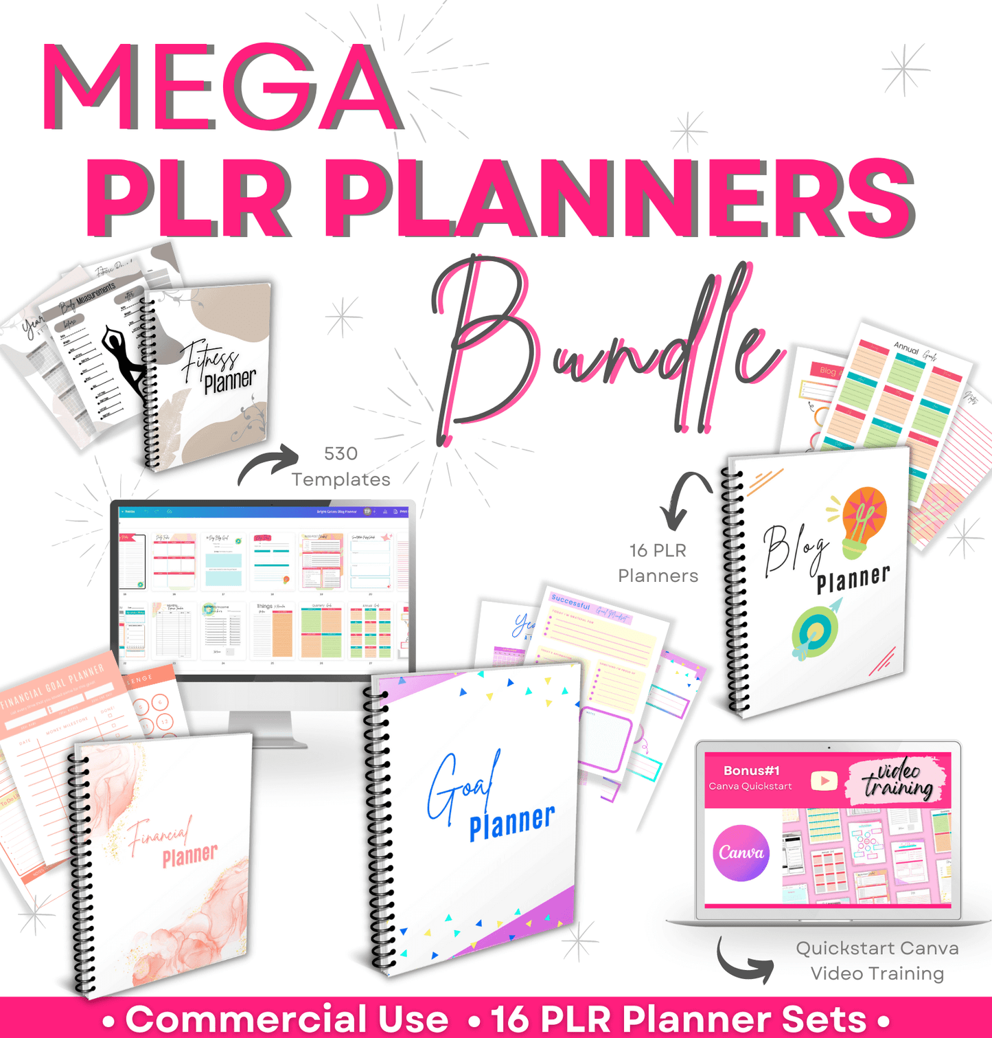 MEGA PLR Planners Bundle