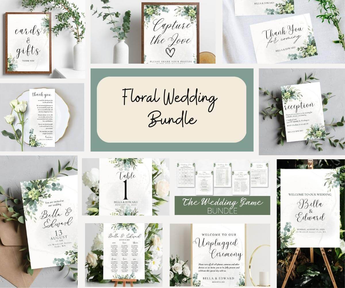 PLR Floral Wedding Bundle