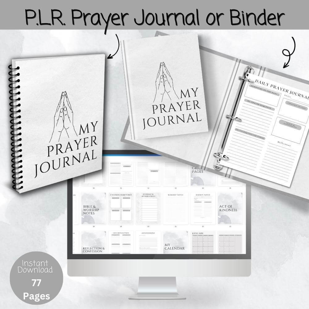 PLR Prayer Journal