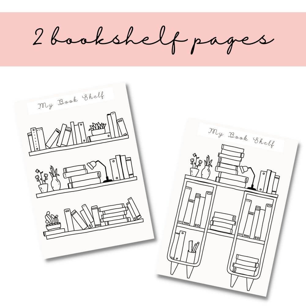PLR Pink Reading Planner – plr-printables-store