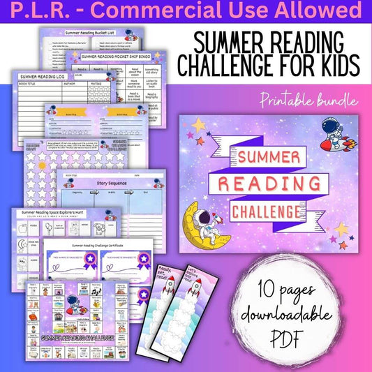 PLR Summer Reading Challenge - Space Ship Theme