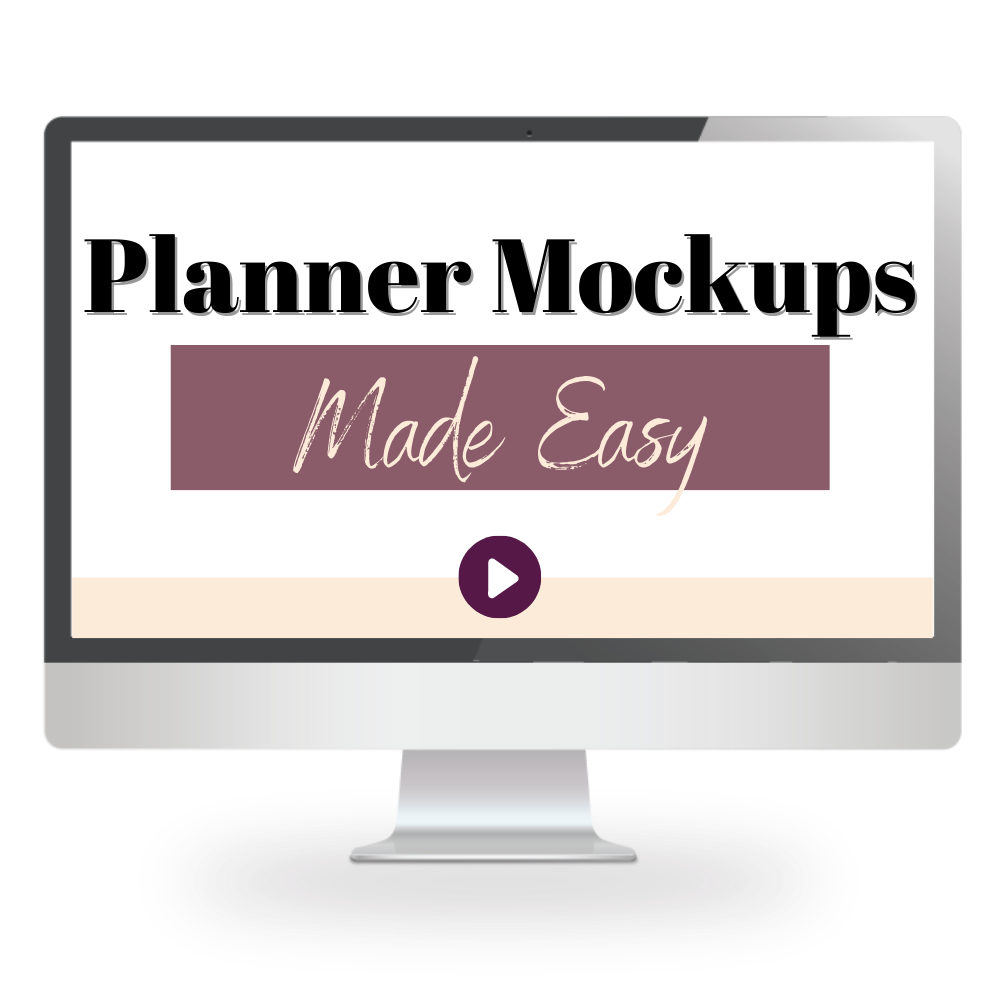 Planner Mockups Made Easy